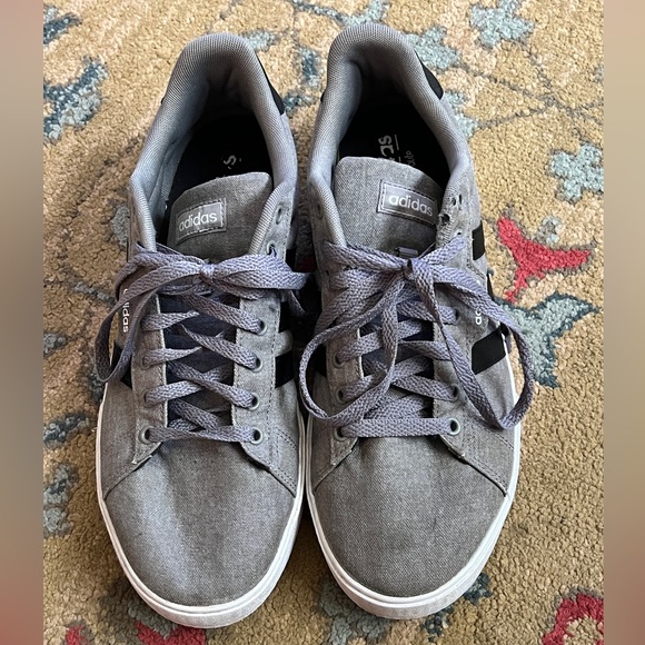 adidas Other - Adidas Daily 3.0 Men’s Casual Shoes. Size 10. Grey with black and white.